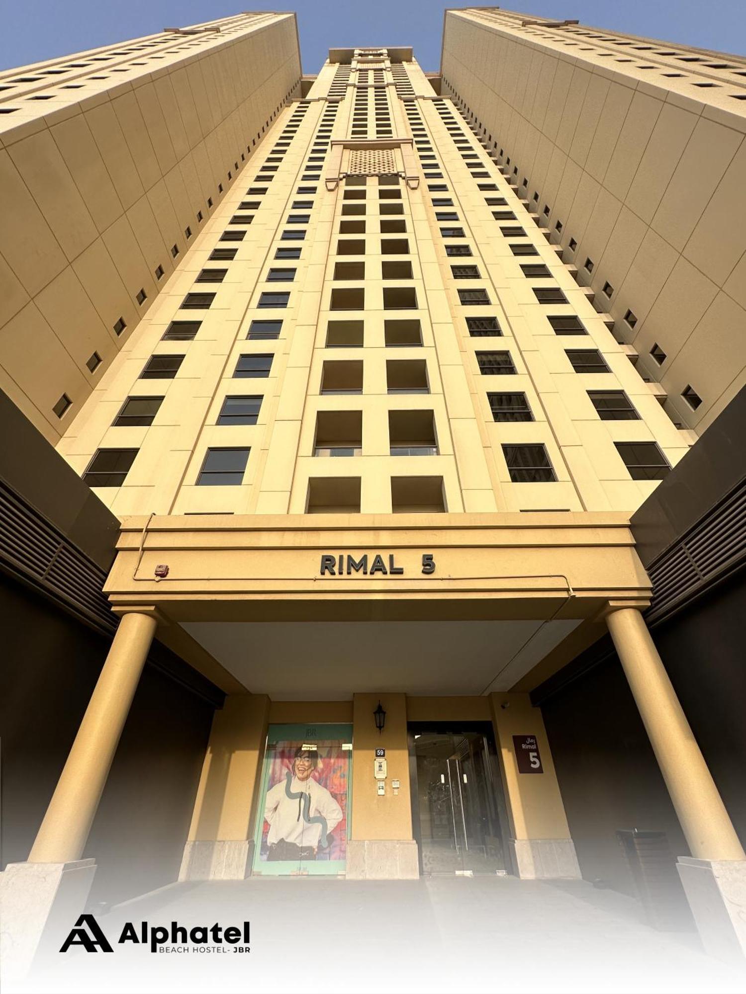 Alphatel Beach Hostel Jbr Дубай Экстерьер фото