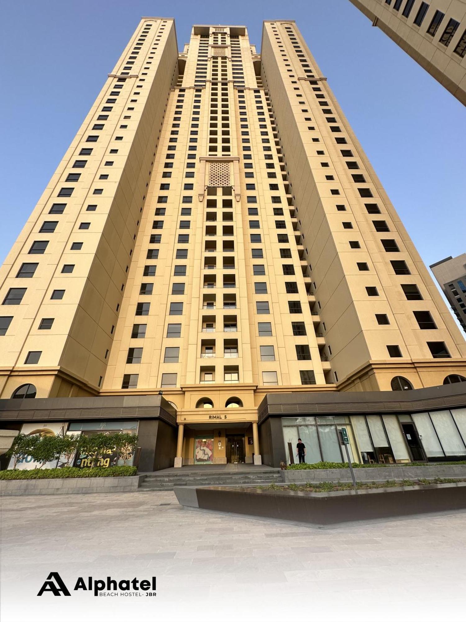 Alphatel Beach Hostel Jbr Дубай Экстерьер фото