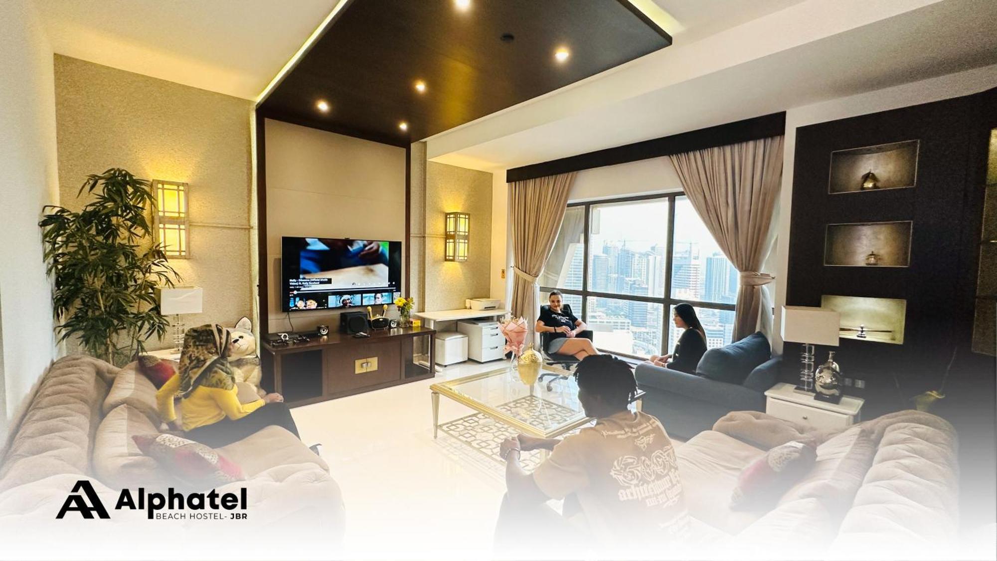 Alphatel Beach Hostel Jbr Дубай Экстерьер фото