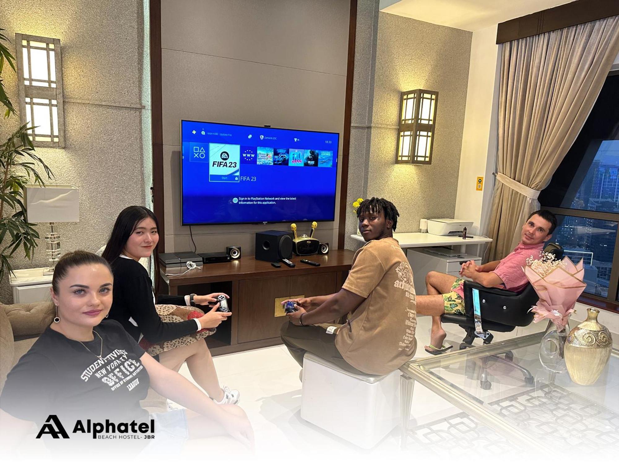 Alphatel Beach Hostel Jbr Дубай Экстерьер фото